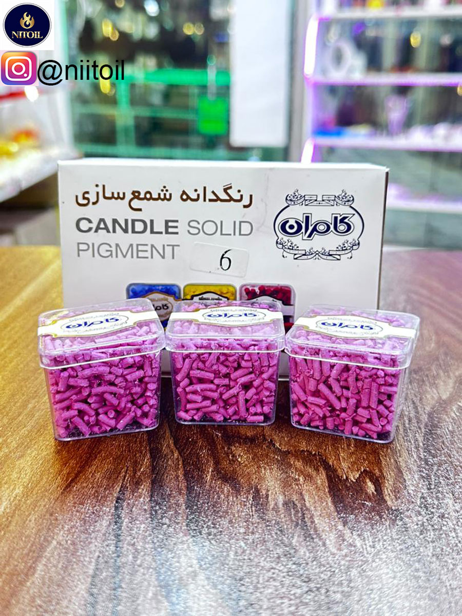 رنگ-کامران-صورتی رنگ صورتی شمع کامران